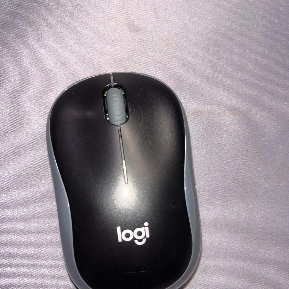 Wireless Black Computer Mouse
